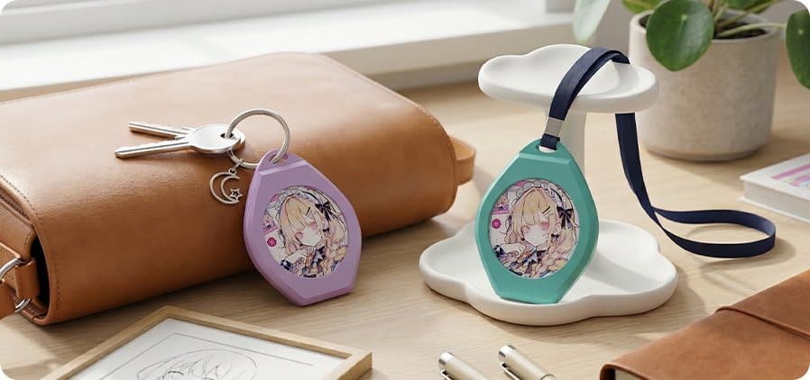 InkBadge 彩色电子纸徽章